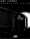 Thumbnail Peavey CS 1200X Professional Stereo Power Amplifier